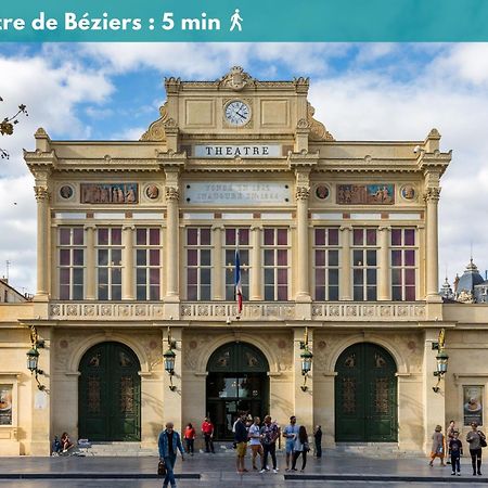 Charmant Studio Climatise 'Alma 1' - Beziers Centre - Wifi Fibre - Netflix Apartment Bagian luar foto